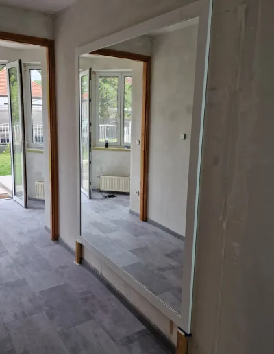 tükör készítés és beépítés I. kerület Budavár