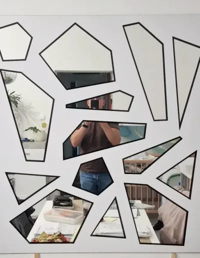 egyedi alakú tükrök készítése