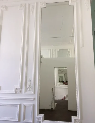 tükör vágás és beépítés