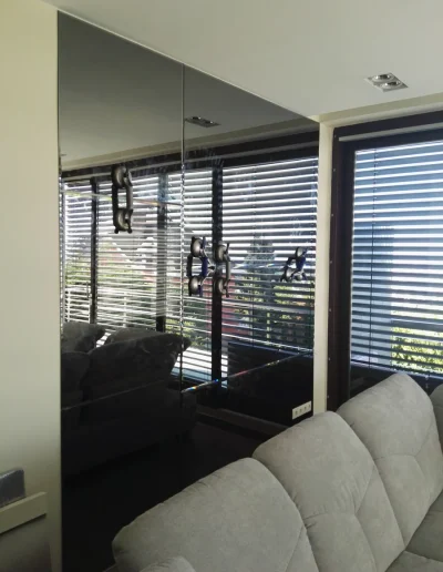 tükör vágás és beépítés